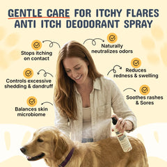 Premium Pet Anti-Itch Deodorant Spray