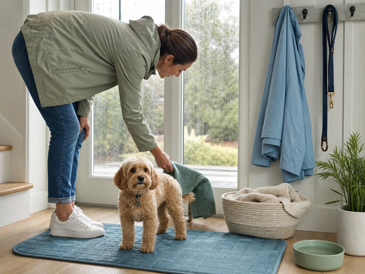 How to Dry a Dog After a Rainy Walk