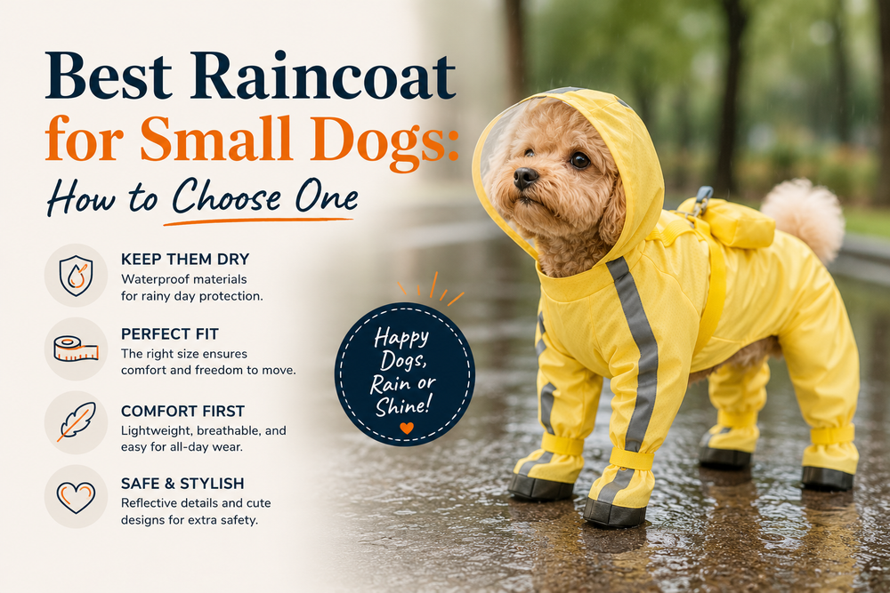 Best Raincoat for Small Dogs: How to Choose One