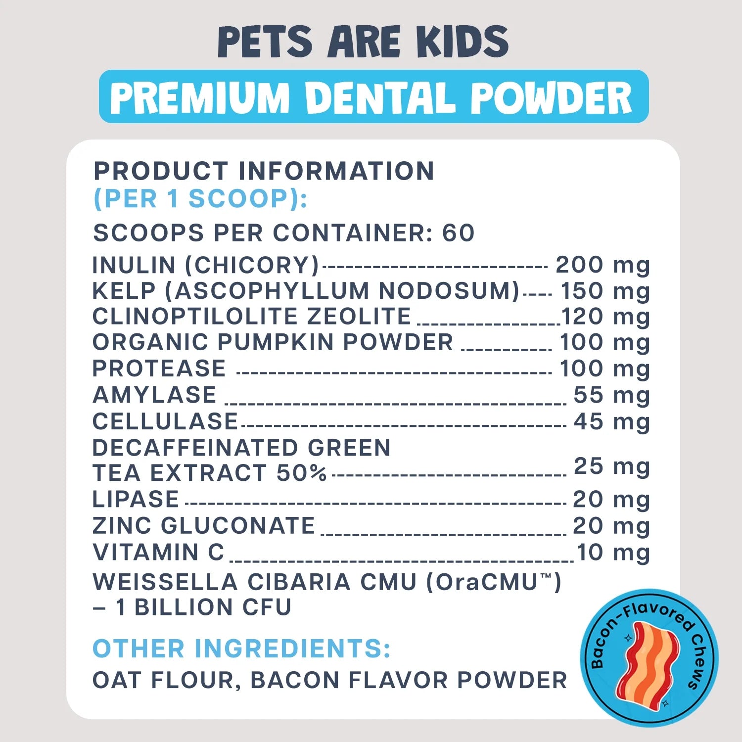 Premium Pet Dental Powder